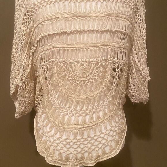 Kaktus Crocheted Boho Festival Top Size Medium - Picture 10 of 12